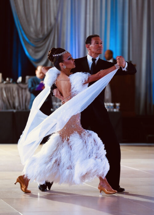 Dan and Evelyn winning "Best of the Best" title with their quickstep in Ohio